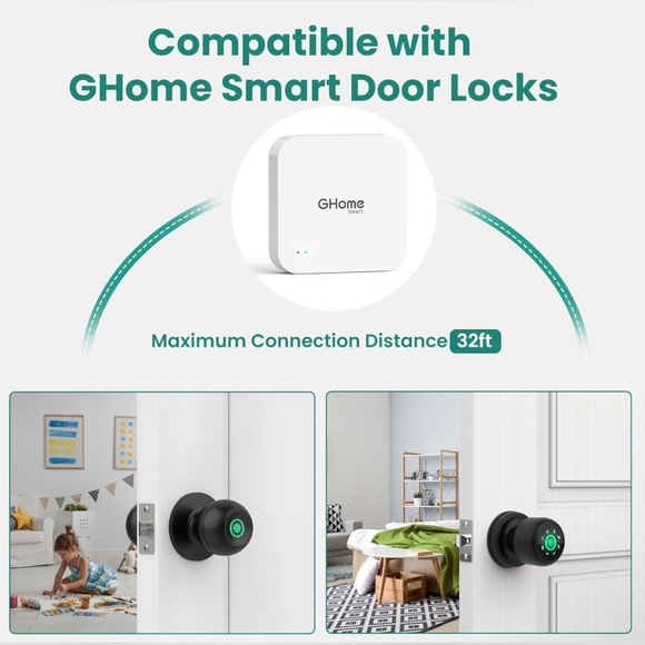 GHome Smart Tuya Bluetooth Gateway-G2 for Tuya BLE Devices, 2.4Ghz WiFi Only - Picture 6 of 7